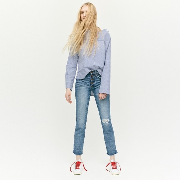 J. Crew Denim - J Crew Vintage straight jean with button Fly
